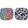 2pcs Leopard Napkin Bag Menstrual Pad Pouches Pad Holder Tampon First Period Bag Coin Purse Wallet Diaper Bag for Lipstick Tissue view 1