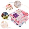 2pcs Leopard Napkin Bag Menstrual Pad Pouches Pad Holder Tampon First Period Bag Coin Purse Wallet Diaper Bag for Lipstick Tissue view 4