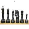 3.7" Imperial Staunton Chess Set | Luxur Chess Pieces Only | Double Weighted with 2 Extra Queens |Royal Chess Pieces view 3