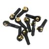 Maxmoral 10PCS M2 Ball Head Holder Tie Rod Ends Ball Joint Link for RC Model Car Boat Airplane (Without Screws) view 4