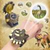 RAYCHY Kids 24 Dinosaur Watch Flashlight Projector Toys Animal Pattern Torch Projector Flashlight Bedtime Educational Toys Gift view 2
