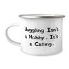 Brilliant Juggling 12oz Camper Mug, Juggling Isn't a Hobby. It's a Calling., Gifts For Friends, Present From, For Juggling view 1