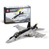 DAHONPA F-18 Bumblebee Fighter Military Army Airplane Building Bricks Set, 700+ Pieces Air-Force Build Blocks Toy, Gift for Kid and Adult. view 1