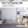 Bath Toy Organizer, Bath Toy Bag Hanging Bath Toy Storage with Quick Drying Mesh for Kids Toddlers Bathroom Toy view 3