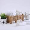 Dekeyoo Ball Pit Pack of 100 - BPA Free, Crush Proof Plastic Balls for Pit, Tent, Playhouse, Children's Toy for Party, Macaron Ocean Balls 2.15 Inch White Clear and Warm Grey view 4