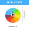 NUOBESTY Prize Wheel for Parties Wall Hanging Turntable Game Prop Engaging Raffle Luck Draw for Festivals and Home Gatherings view 2