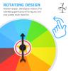 NUOBESTY Prize Wheel for Parties Wall Hanging Turntable Game Prop Engaging Raffle Luck Draw for Festivals and Home Gatherings view 3