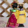 Korean Beauty Hanbok Dolls Korean Traditional King Queen Wedding Doll Bride Groom Figurines Basic Wedding Gift Marriage Couple Dolls (3) view 3