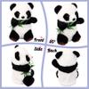 Hopearl Talking Panda Repeats What You Say Nodding Electric Interactive Animated Toy Speaking Plush Buddy Gift for Toddlers, 7'' view 3
