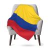 Colombia Flag Baby Blanket 30 X 40 in Ultra Soft Toddler Quilt Infant Nursing Blanket Kids Bed Blankets view 1