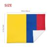 Colombia Flag Baby Blanket 30 X 40 in Ultra Soft Toddler Quilt Infant Nursing Blanket Kids Bed Blankets view 4