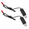 SJZBIN USB Charging Cable JST Plug 3.7V USB Charging Cable Male JST Plug to USB Connector Lithium Battery Charger for RC Aircraft Helicopter Toys Accessories view 1