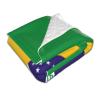 Brazil Flag Baby Blanket 30 X 40 in Ultra Soft Toddler Quilt Infant Nursing Blanket Kids Bed Blankets view 3