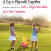 iPlay, iLearn Girls Pink Golf Toys Set W/Left & Right Club Head, Kids Outdoor Sport Toy Age 3-5, Toddler Indoor Golf Ball Game, Child Active Exercise Yard Play Birthday Gifts for 4 6 7 8 Year Olds Boy view 4