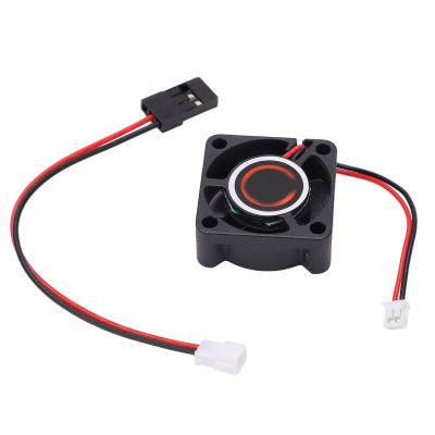 Alomejor RC car Cooling Fan,Universal 5-9V high Speed 25x25mm brushless Motor Cooler for hobbyists Off-Road Racing Thermal Management