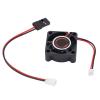 Alomejor RC car Cooling Fan,Universal 5-9V high Speed 25x25mm brushless Motor Cooler for hobbyists Off-Road Racing Thermal Management view 1