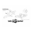 Alomejor RC Car Axle Housing Aluminum Alloy Front Rear RC Axle Housing for GEN 8 II V2 RC Climbing Car view 3