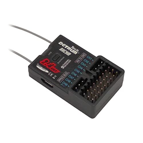 Dynam Detrum RXC9M 9CH 2.4G Telemetry Receiver 4V~16V PWM/PPM/D.Bus Output