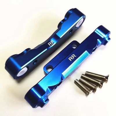for Armma AR330186 AR330379(Rear) AR330229 Felony Infraction Kraton Limitless Mojave Outcast Notorious Senton Tailon Typhon Aluminum Rear Suspension Link Mount Blue