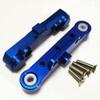 for Armma AR330186 AR330379(Rear) AR330229 Felony Infraction Kraton Limitless Mojave Outcast Notorious Senton Tailon Typhon Aluminum Rear Suspension Link Mount Blue view 2