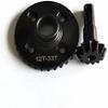for Traxxas TRX4 TRX6 Replace 8287 Hard Chrome Steel Overdrive Differential RingPinion Gear 12T33T view 2