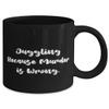 Cute Juggling Gifts, Juggling Because Murder is Wrong, Holiday 11oz 15oz Mug For Juggling view 2