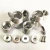 for Arrma 1/8 Kraton Outcast Notorious 6S AR330403 AR330505 Aluminum Front Axle Carrier Steering Block Silver view 1