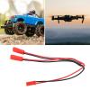 Dilwe RC JST Plug Connector Cable, Portable JST Male Female Y Cable 1 Female to 2 Male Parallel Adapter Cable Wire for RC Car Airplane and Boats RC Car Parts view 4