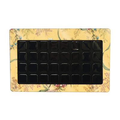 MightySkins Glossy Glitter Skin Compatible with Elgato Stream Deck XL - Yellow Marble End | Protective, Durable High-Gloss Glitter Finish | Easy to Apply and Change Styles | Made in The USA