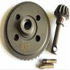 for Axial 1/10 Yeti RR10 SCX10 Wraith EXO Hard Chrome Steel Helical Spiral Differential Ring/Pinion Gear 43T/13T Upgrade Parts Replace AX30402 view 2