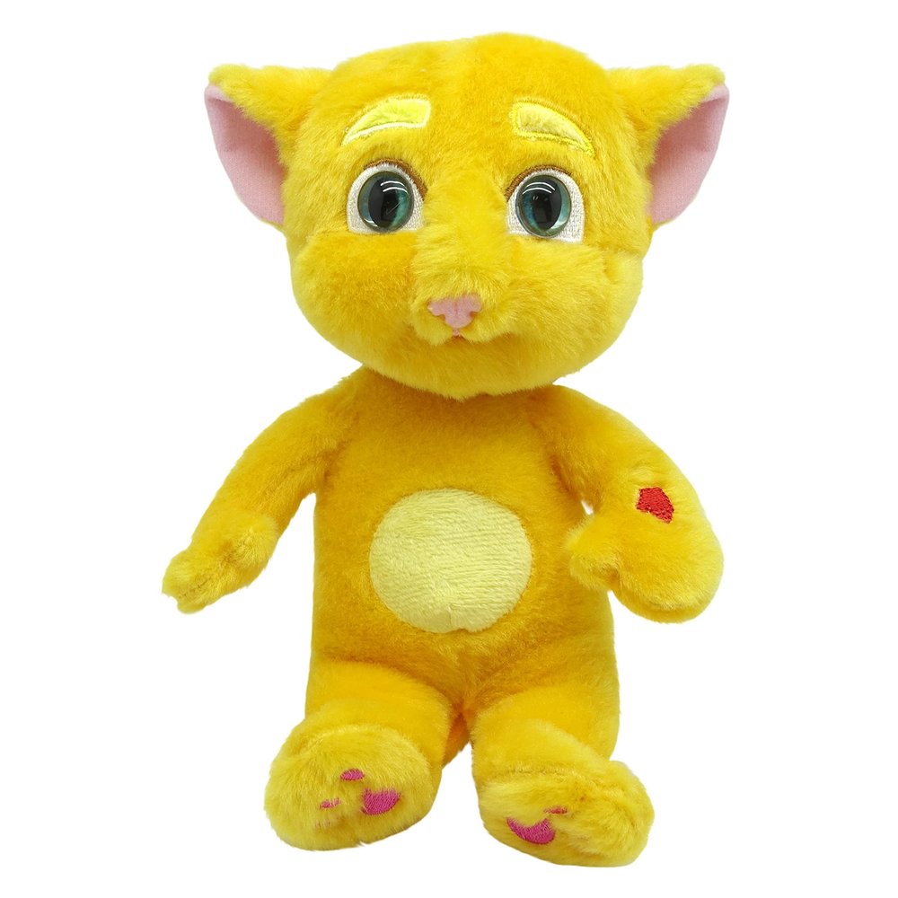 Relsy Talking Friends Minis Talking Ginger Sized 10" Animated Interactive Cuddly Plush Toy with Talkback 10 Inches / 25CM Tall