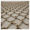 Cargo Net Heavy Hemp Rope Netting Treehouse Rope Ladder Climbing Safety Net Balcony Banister Stair Protection Fence Decor Mesh Grid 10cm (Size : 2 * 8m(7 * 26ft)) view 1