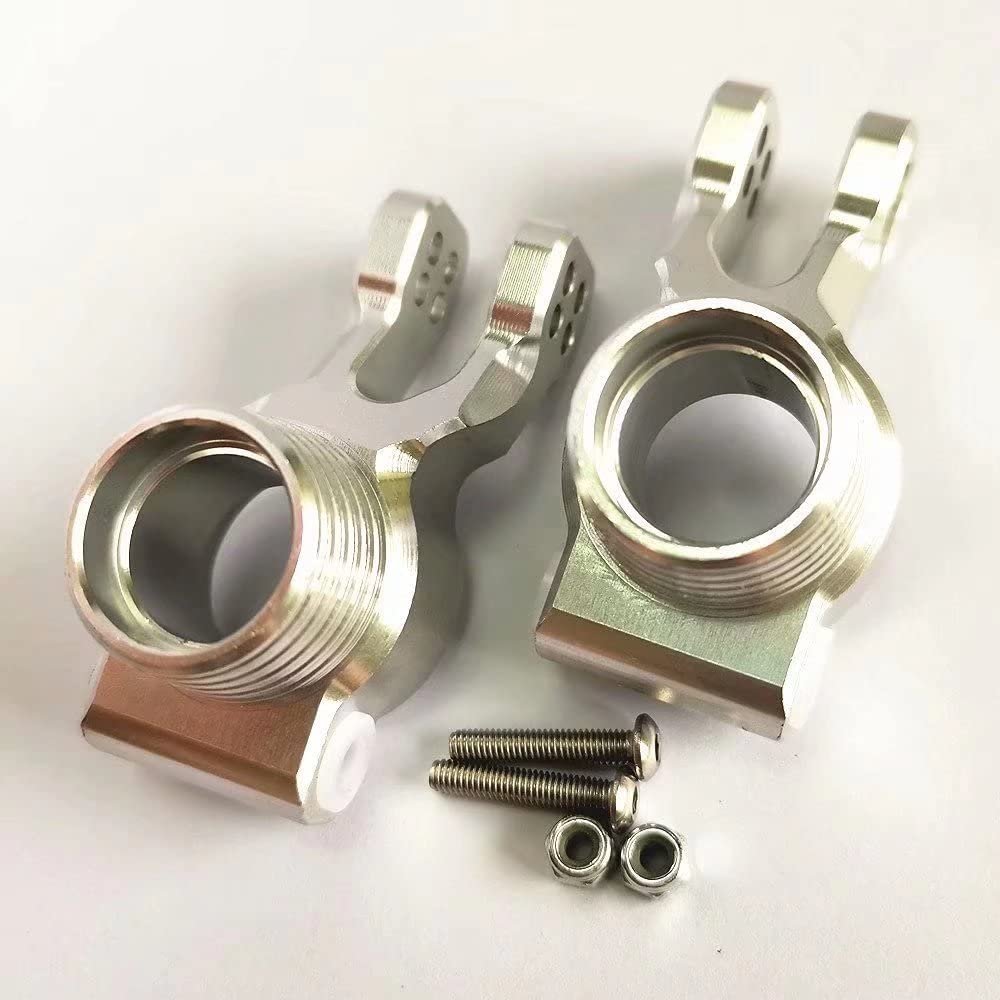 for Arrma 1/8 Kraton AR330404 Aluminum Rear Hub Silver