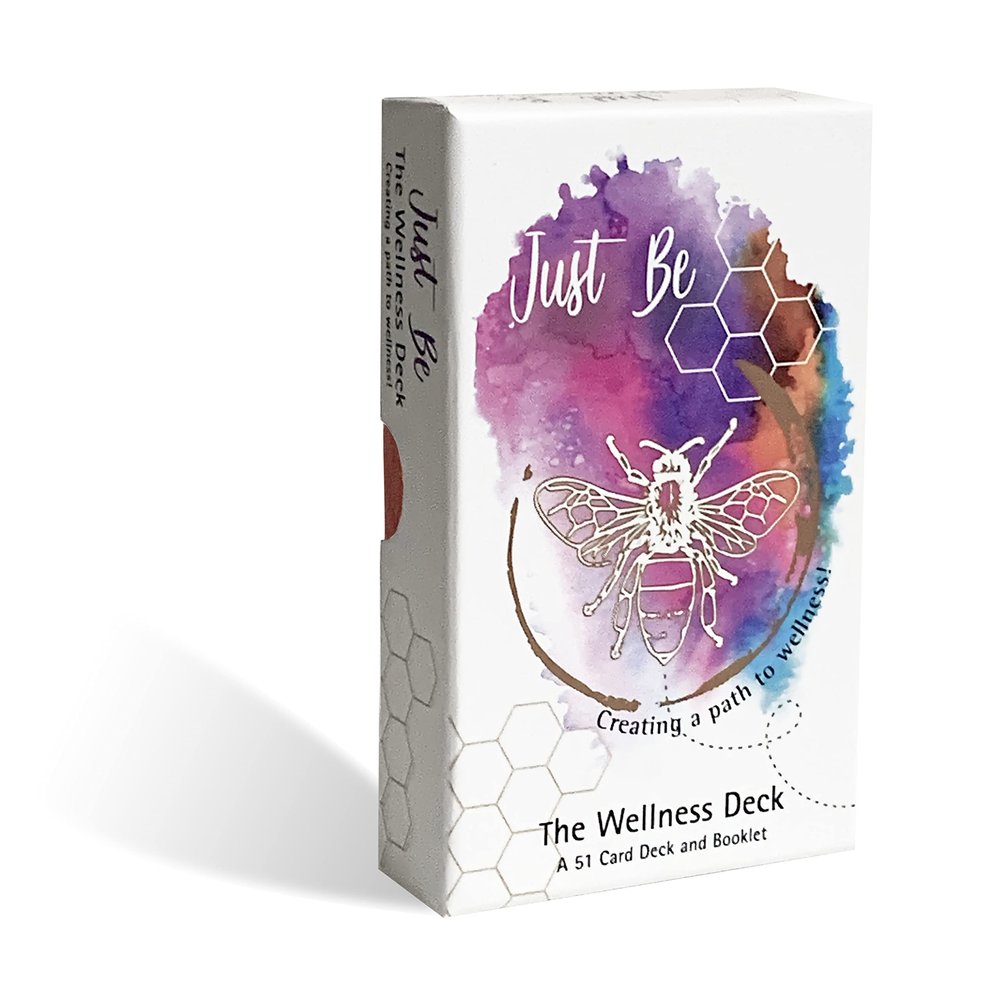 Silly Me Products Just Be - The Wellness Deck: Card Deck for Guidance, Motivation and Inspiration. Great for Therapy and Building self-Esteem. GT3421