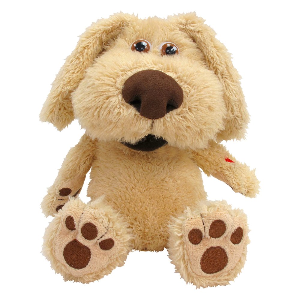 Relsy Talking Friends Talking Ben Animated Interactive Cuddly Plush Toy with Talkback 12 Inches / 30CM Tall