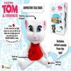 Relsy Talking Friends Talking Angela Animated Interactive Cuddly Plush Toy with Talkback 12 Inches / 30CM Tall view 3