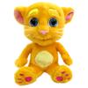 Relsy Official Talking Tom & Friends 12 Inch Ginger Plush Toy with Interactive Talkback & App Sounds Features | an Original, Fun & Educational Cuddle Toy for Baby & Kids view 1