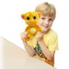 Relsy Official Talking Tom & Friends 12 Inch Ginger Plush Toy with Interactive Talkback & App Sounds Features | an Original, Fun & Educational Cuddle Toy for Baby & Kids view 2