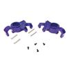 Alloy Steering Blocks Steering Hub Carrier 7737 for Traxxas 1/5 1/6 X-MAXX 8S Upgrade Parts(Dark Blue) view 3