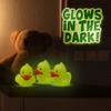 ArtCreativity Mini Glow in the Dark Duck Toys, Set of 12, Glow Rubber Ducks for Carnival Duck Pond Game Supplies, Great for Glow in the Dark Decorations and Carnival Party Favors, 1.5 Inches Tall view 4