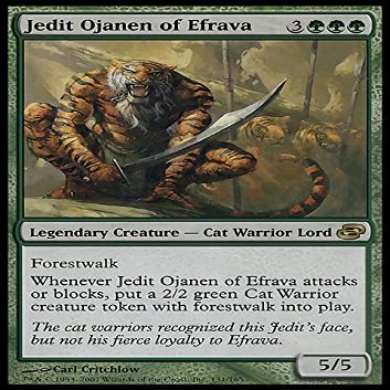 MTG Magic: The Gathering - Jedit Ojanen of Efrava (131) Planar Chaos PLC