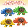 ArtCreativity Dinosaur Water Games, Set of 4, Handheld Water Games for Kids, Goody Bag Fillers, Birthday Party Favors for Children, Road Trip Travel Toys for Boys and Girls view 2