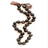 Aloha Outlet Brown Kukui Nut Lei Necklace - 3 pack view 3