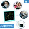 Toys for 3 4 5 6 7 8 Years Old Boys Girls, LCD Writing Tablet 15 Inch Doodle Board, Electronic Drawing Pads Drawing Tablet, Educational Birthday Gift for 3-6 Years Old Kids Toddler (Blue) view 3