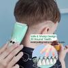 LANMODA Baby Hair Clippers, Coldless Quiet Hair Trimmer Shaver for Toddler Children with Autism, Waterproof Rechargeable Haircut Kit for Infant Kids Ceramic Blade view 3