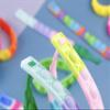 28Pcs Pop Bracelet Fidget Toy, Wearable Fidget Bracelets Push Poping Bubble Sensory Toys Stress Relief Finger Press Silicone Wristband for Kids and Adults ADHD ADD Autism Anxiety view 3