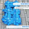 DREAMOSA Jungle Gym Net Ladder,Outdoor Climbing Net for Kids Heavy Duty Cargo Ninja Warrior Obstacle Course Backyard Treehouse Net Playground Netting Safety,for Training Equipment,Swing Set,Blue view 3