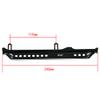 KYX Racing Metal Rock Slider Side Step Running Boards Foot-Plate Upgrades Parts Accessories for 1/6 RC Crawler Car Axial SCX6 AXI05000 view 3