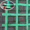 DREAMOSA Obstacle Net for Kids Backyard,Playground Net Ladder Ninja Jungle Gym Heavy Duty Cargo Climbing Safety Kids Indoor Net Webbing Netting,Swing Set Attachment Training Equipment,Green view 2