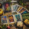Cthulhu Octopus Mystery Game Mythical Fantasy Tarot Cards Collectible Divination Playing Cards Decks Magic Party Fortune Telling Cards Game Artwork (deep Purple) view 2